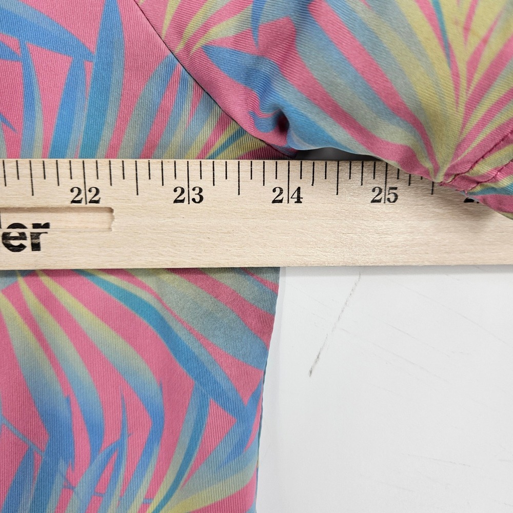 Sunday Swagger Shirt Mens Large Floral Hawaiian Golf Vibrant Short Sleeve - Picture 6 of 10